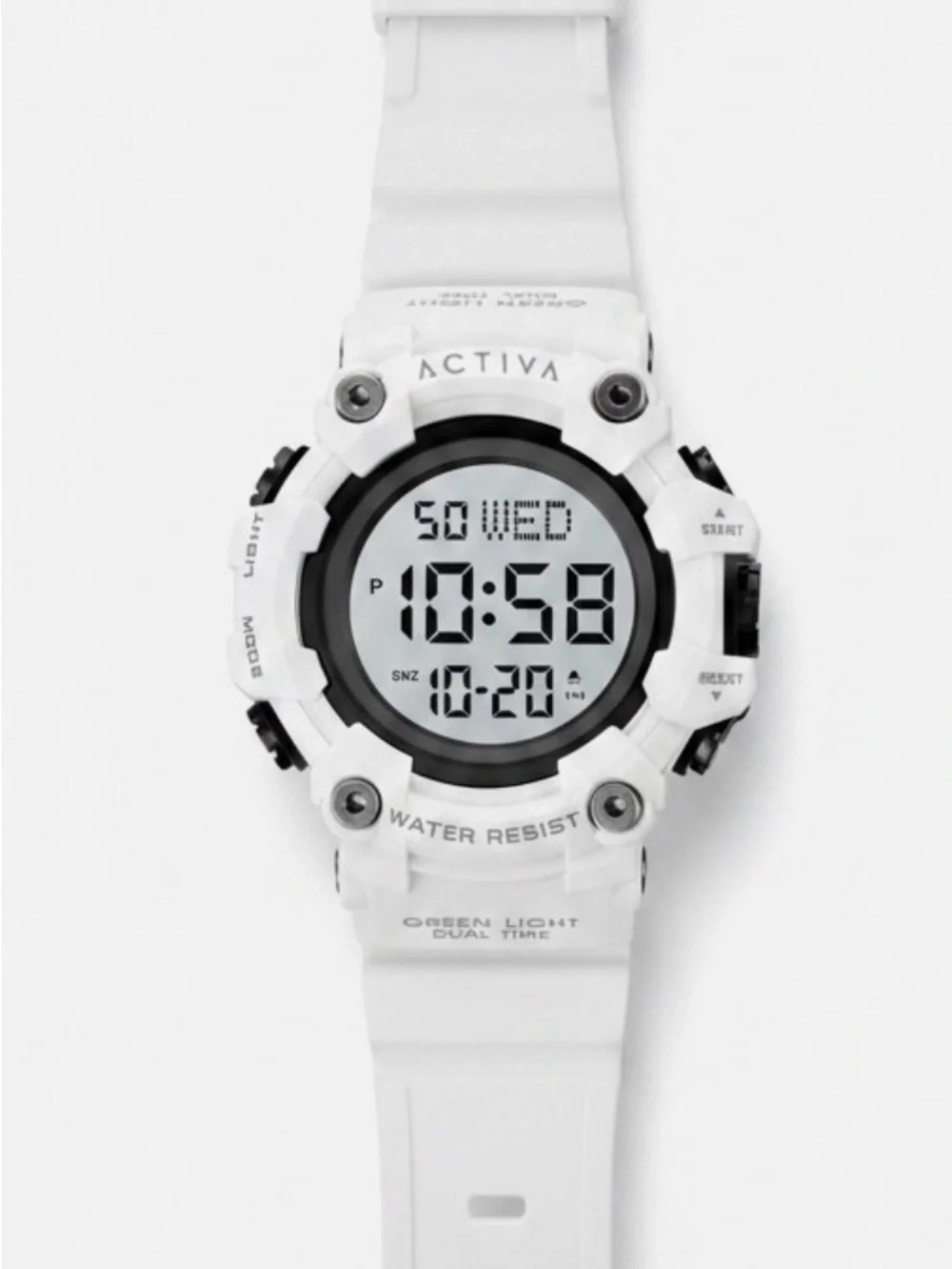 Activa Kamron X Invicta Digital Watch - 53mm White